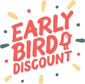 Early Bird Discount